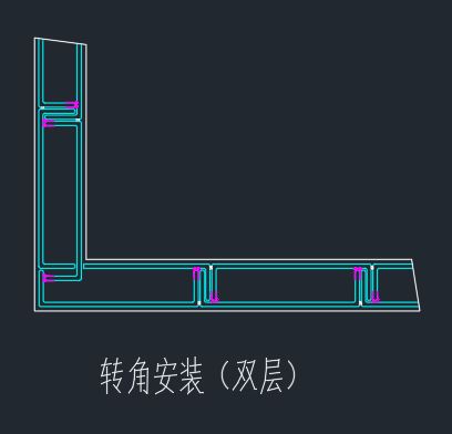 U玻雙層轉(zhuǎn)角